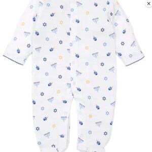 NWT - Kissy Kissy Hanukkah Onesie Footie - 6-9 months